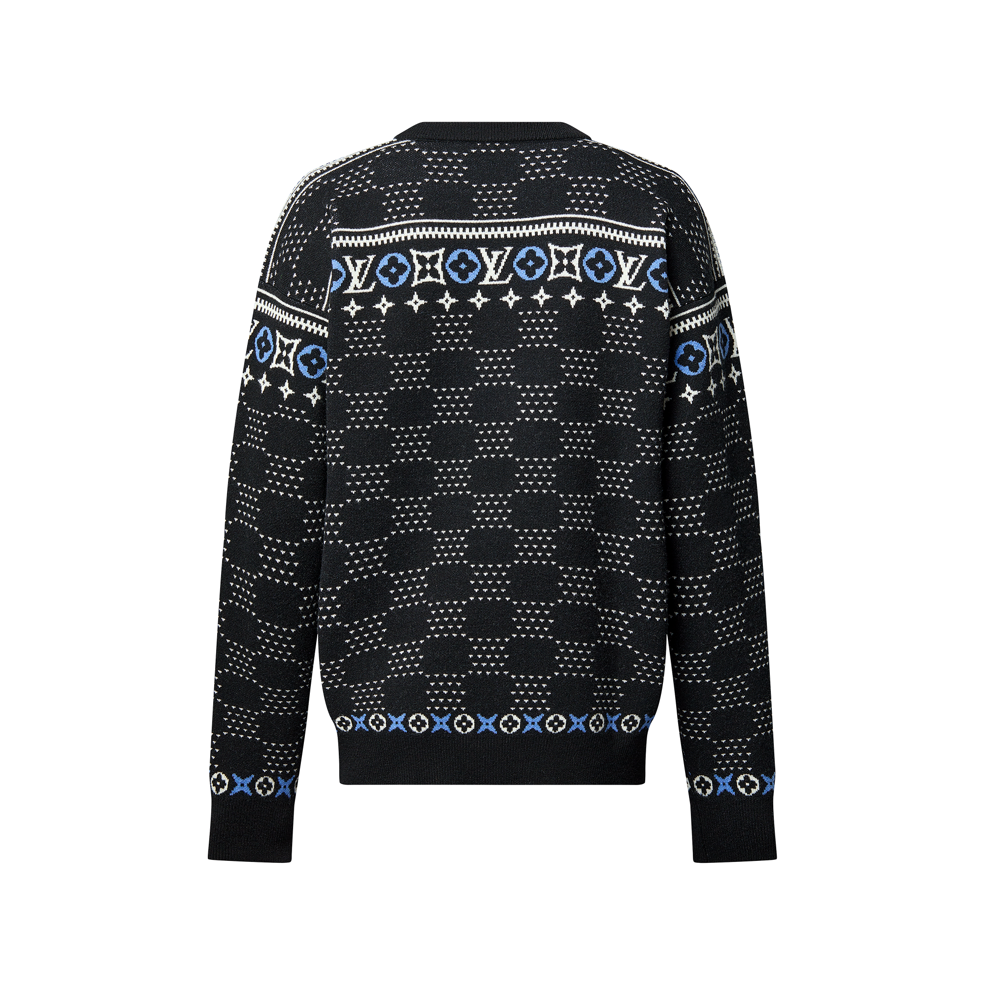 Jacquard Wool Pullover - Ready-to-Wear 1AGJUD | LOUIS VUITTON